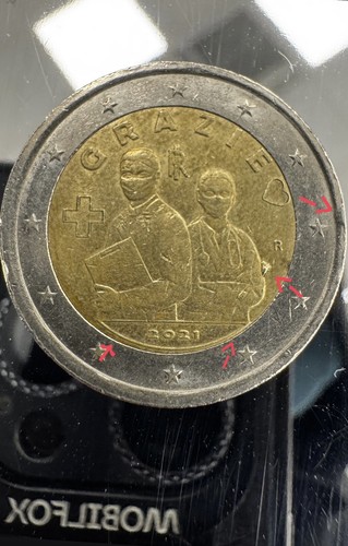 Moneta commemorativa euro - moneta, 2