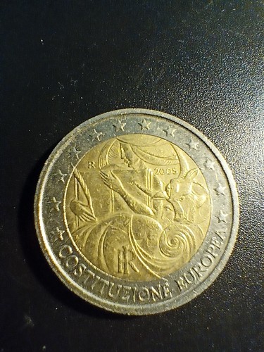 Moneta euro costituzione - moneta, 2