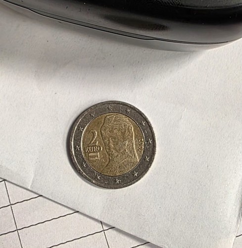 Moneta euro rara austria - 2,