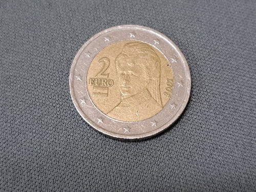 Moneta euro rara austria - moneta,