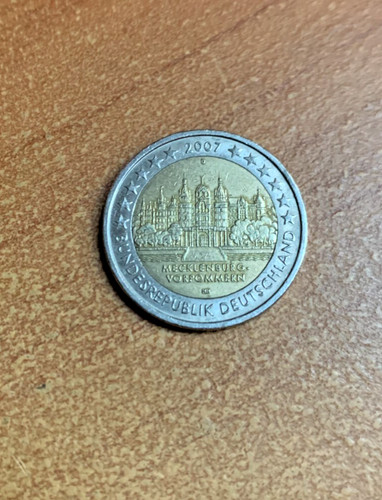 Moneta euro rara - da, 2