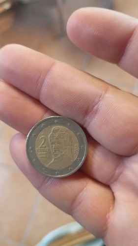 Moneta euro rara - da,