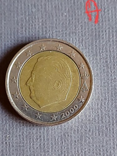 Moneta rara euro - da, 2
