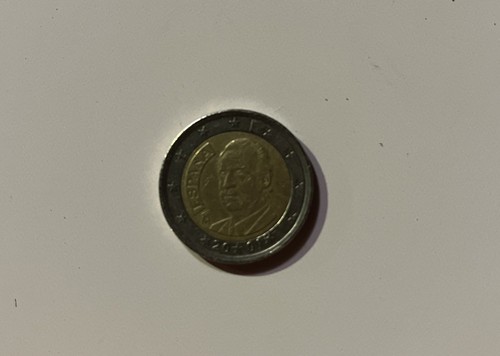 Moneta euro rara espana - rara,