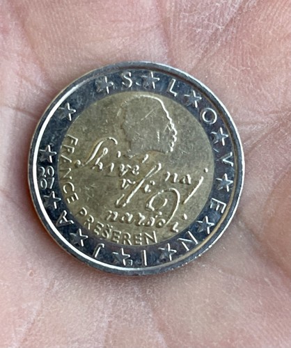 Moneta euro slovenia - 2,