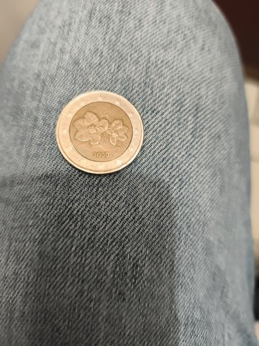 Moneta euro finlandese - moneta,