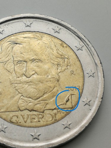 Moneta commemorativa euro - moneta, 2
