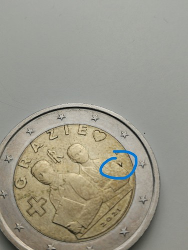 Moneta commemorativa euro - moneta,