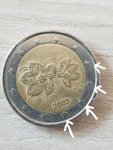 Moneta euro rara - moneta, 2