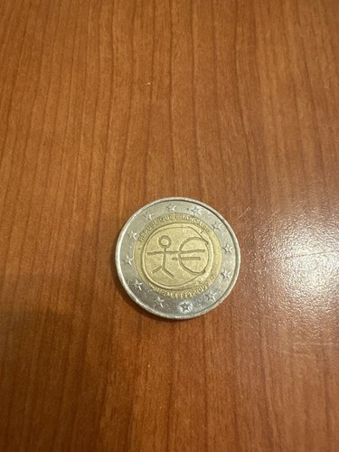 Moneta euro rara della - moneta,