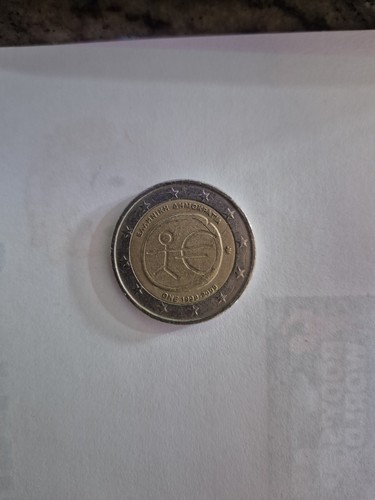Moneta rara euro della - rara, 2